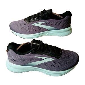 Brooks Anthem 4 Night shadow Blue/aqua Running Sneakers Shoes Women Sz 9 B #1341